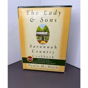 2 Book Set 1995 The Lady & Sons 2000 The Lady & Sons, Too Savannah Country Books